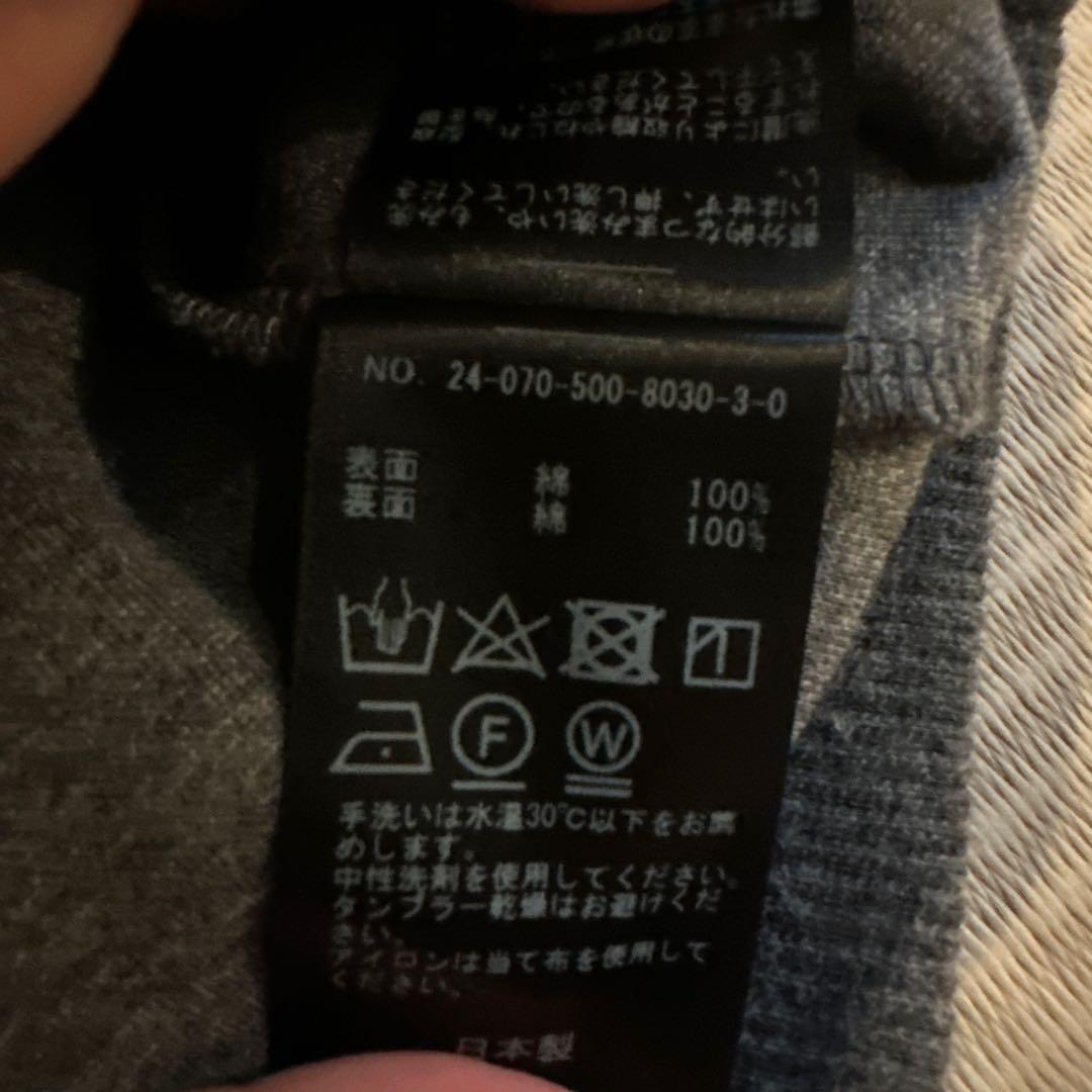 ドゥーズィエムクラス　Oversized フーディー ジップアップパーカー