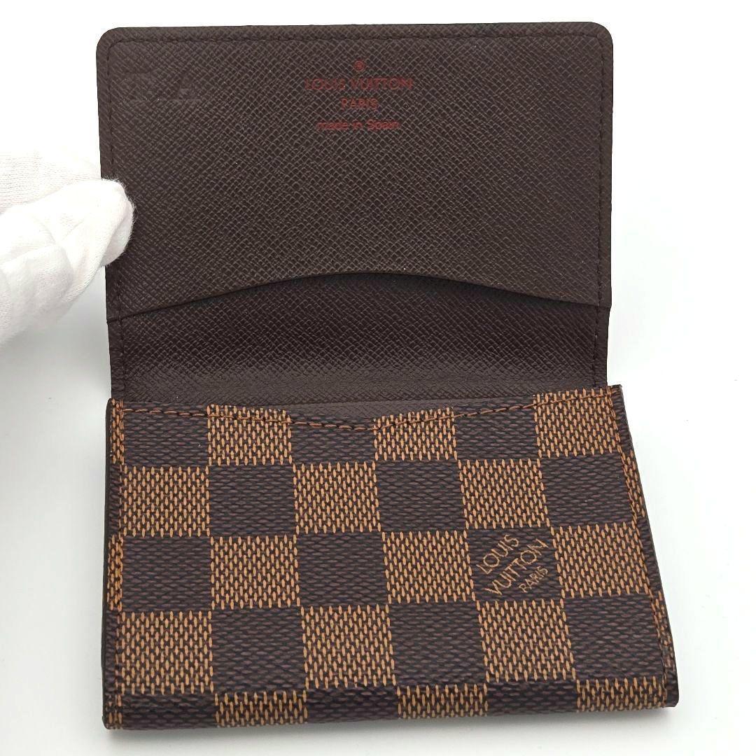 ルイヴィトン ダミエ アンヴェロップカルトドゥヴィジット カードケース 名刺入れ