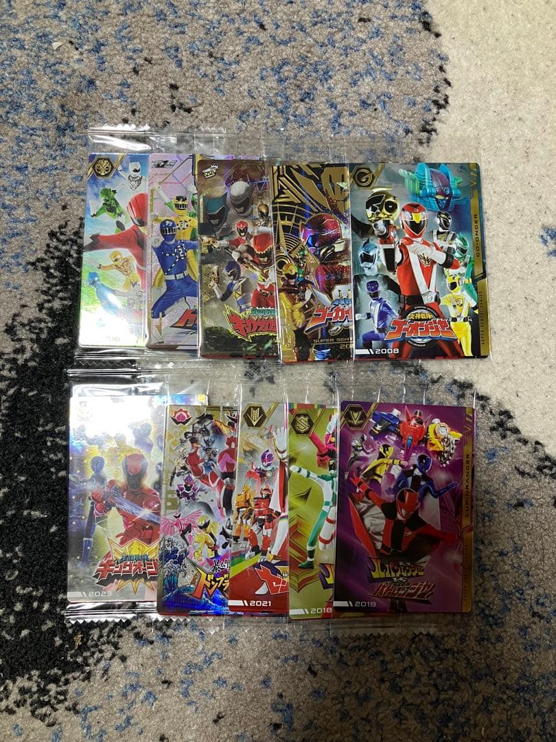 イタジャガ スーパー戦隊 コンプリートセット　30セット60枚　50種類