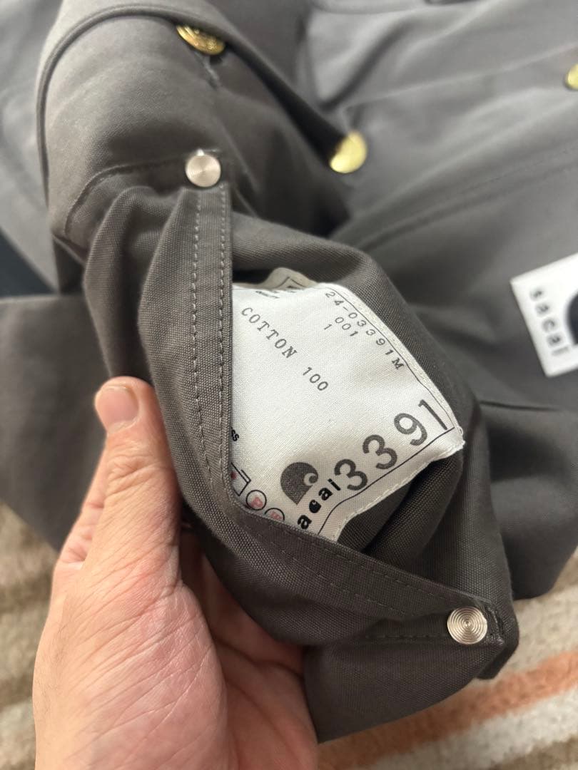 carhartt×sacai リバーシブルジャケット