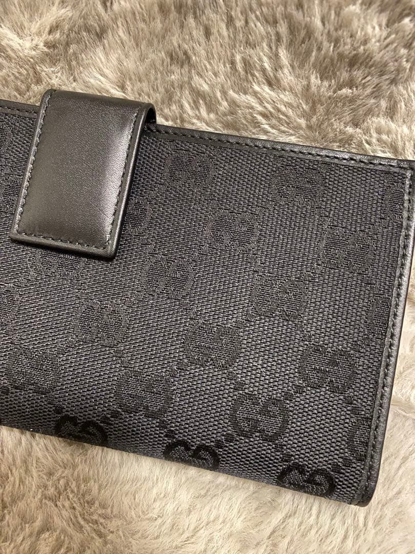 【新品】GUCCI ブラック 長財布
