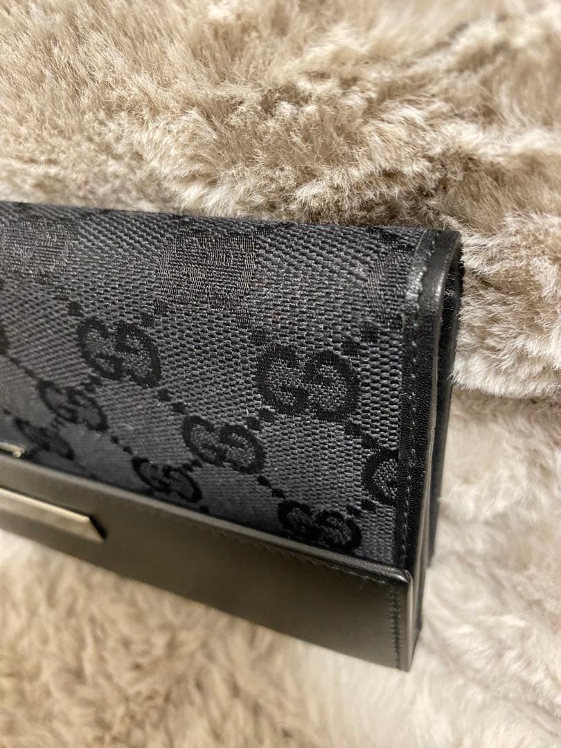 【新品】GUCCI ブラック 長財布