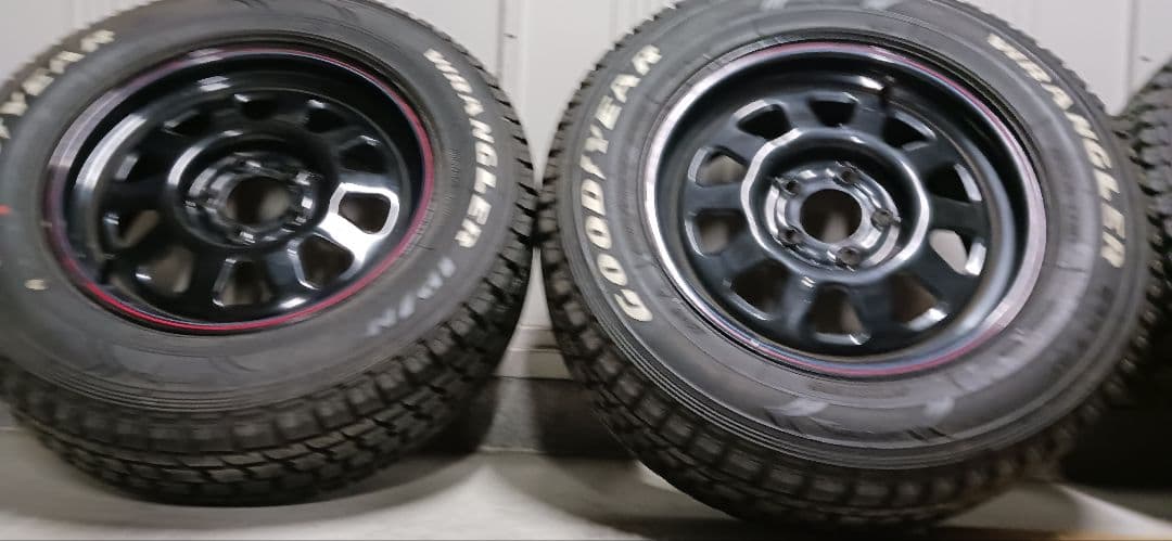 ◆デイトナ16インチホイール◆グッドイヤー製スタッドレス◆235/60R16◆