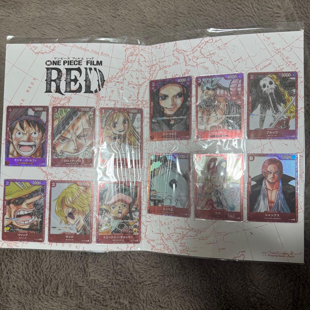 ONE PIECE プレミアムカードコレクション ウタ、フィルムレッドセット