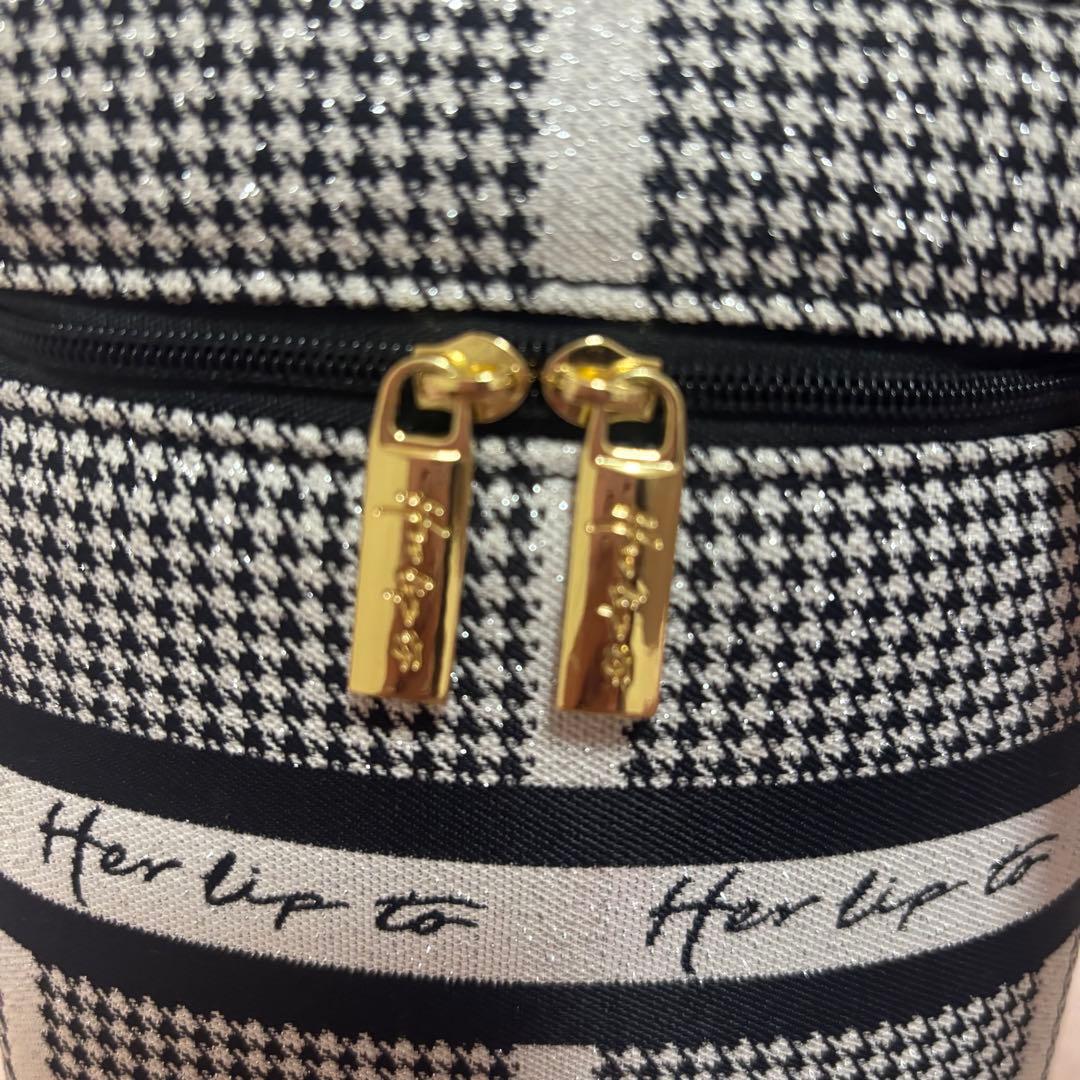 Herlipto Jacquard Vanity Bag バニティバッグ