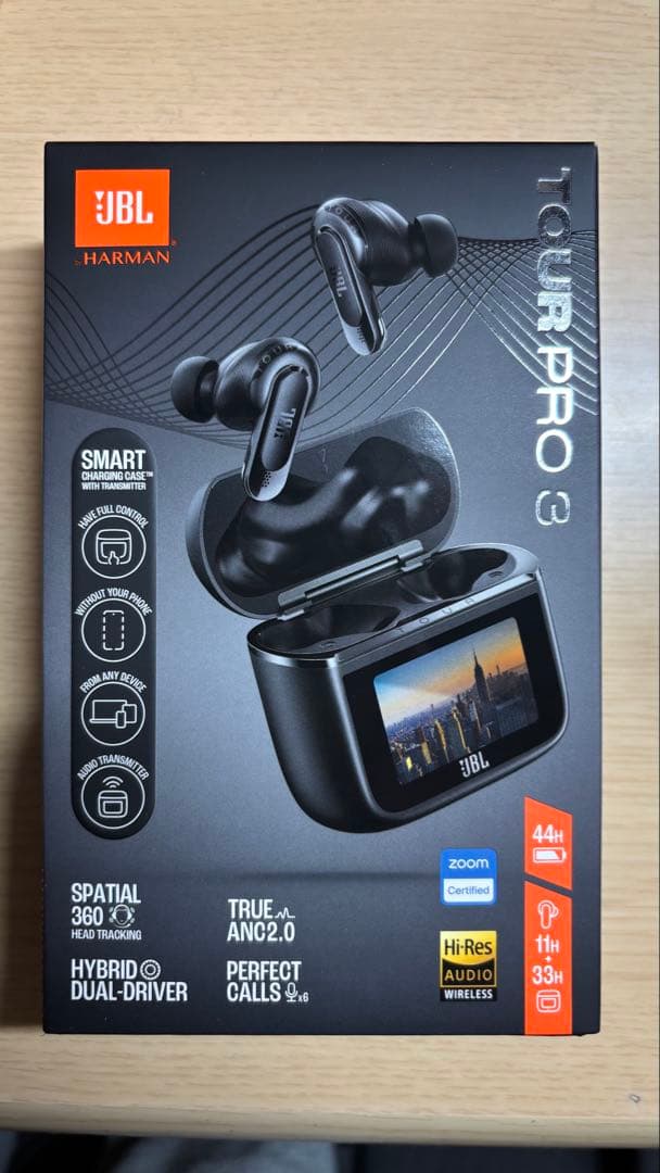 JBL TOUR PRO 3 ブラック ワイヤレスイヤホン 新品未開封品