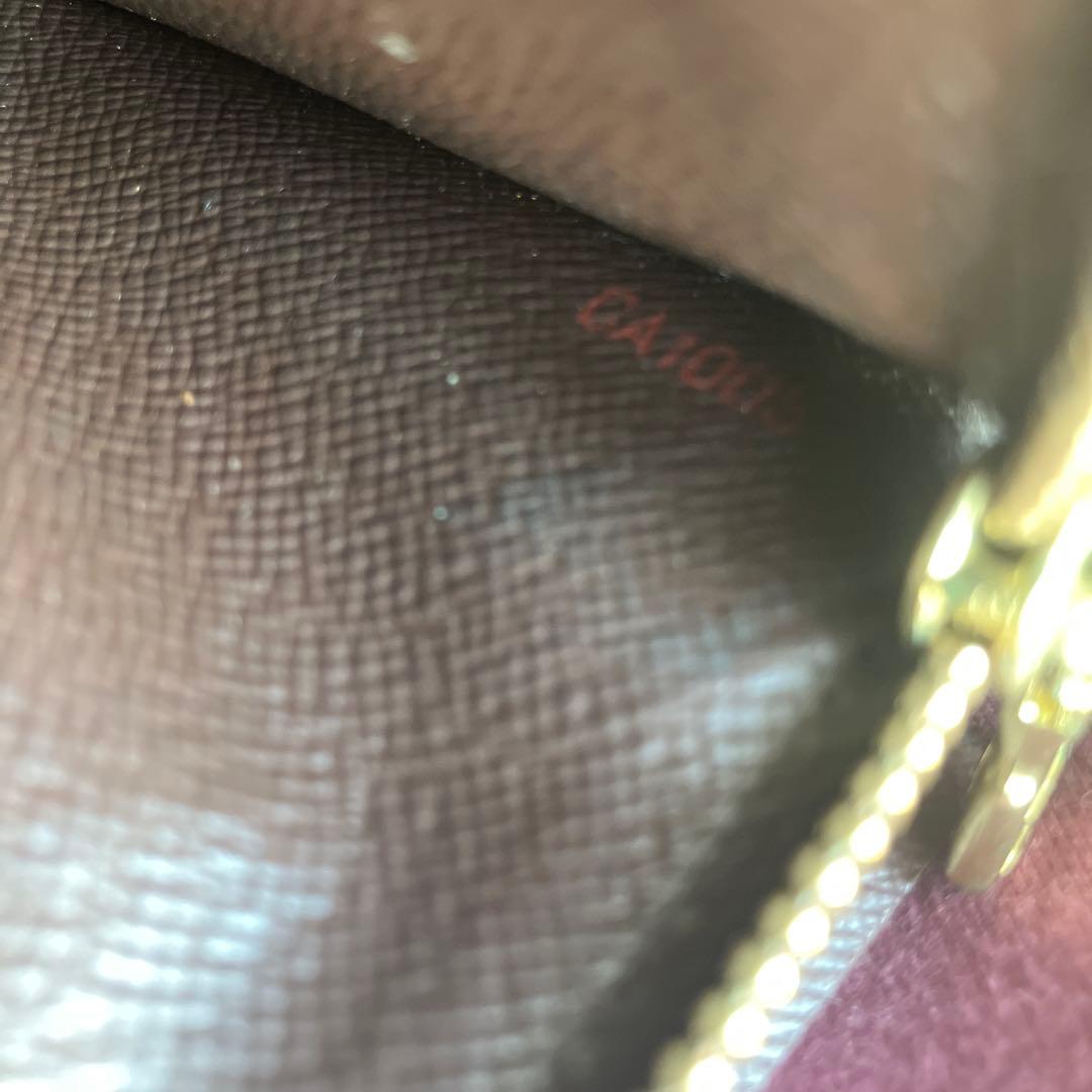 【あーちゃん】ダミエ　長財布　二つ折り