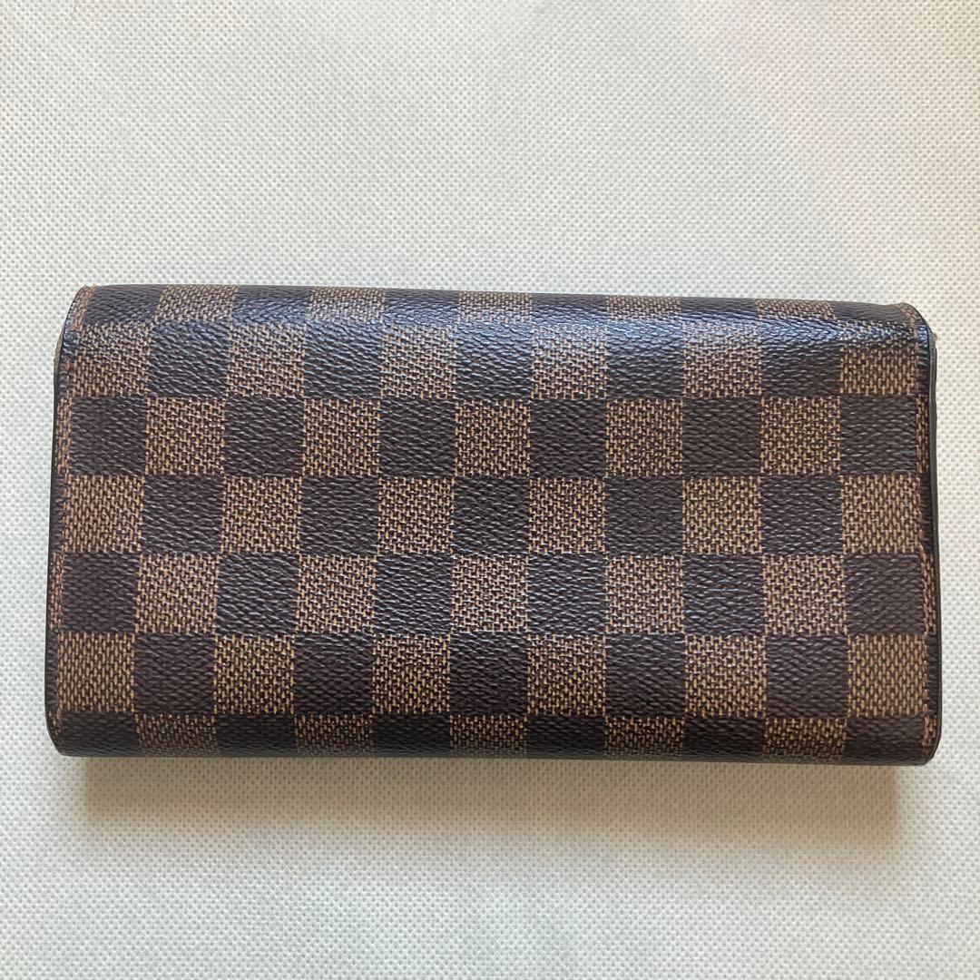 【あーちゃん】ダミエ　長財布　二つ折り