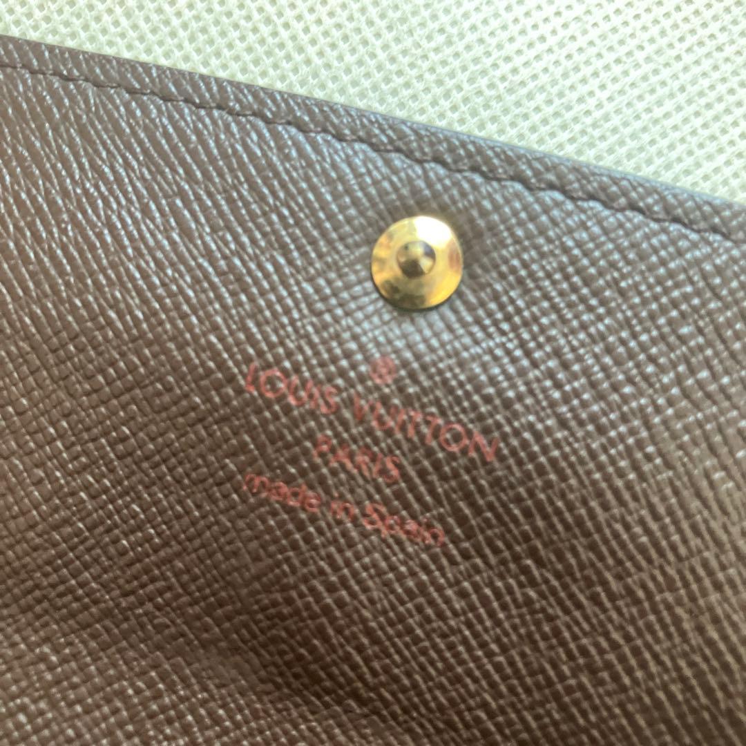 【あーちゃん】ダミエ　長財布　二つ折り