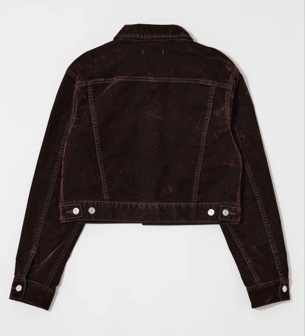 MOUSSY VELVET SHORT ジャケット