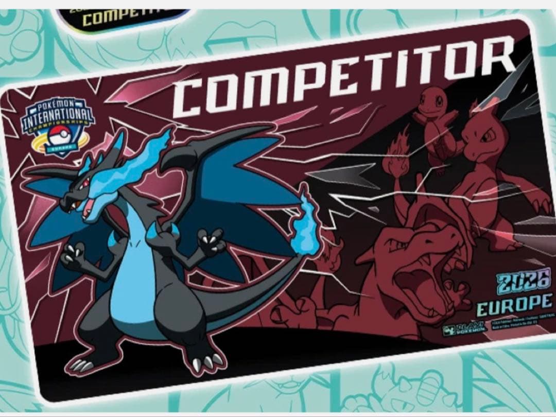 【最安値】メガリザードンX プレイマット EUIC 選手限定