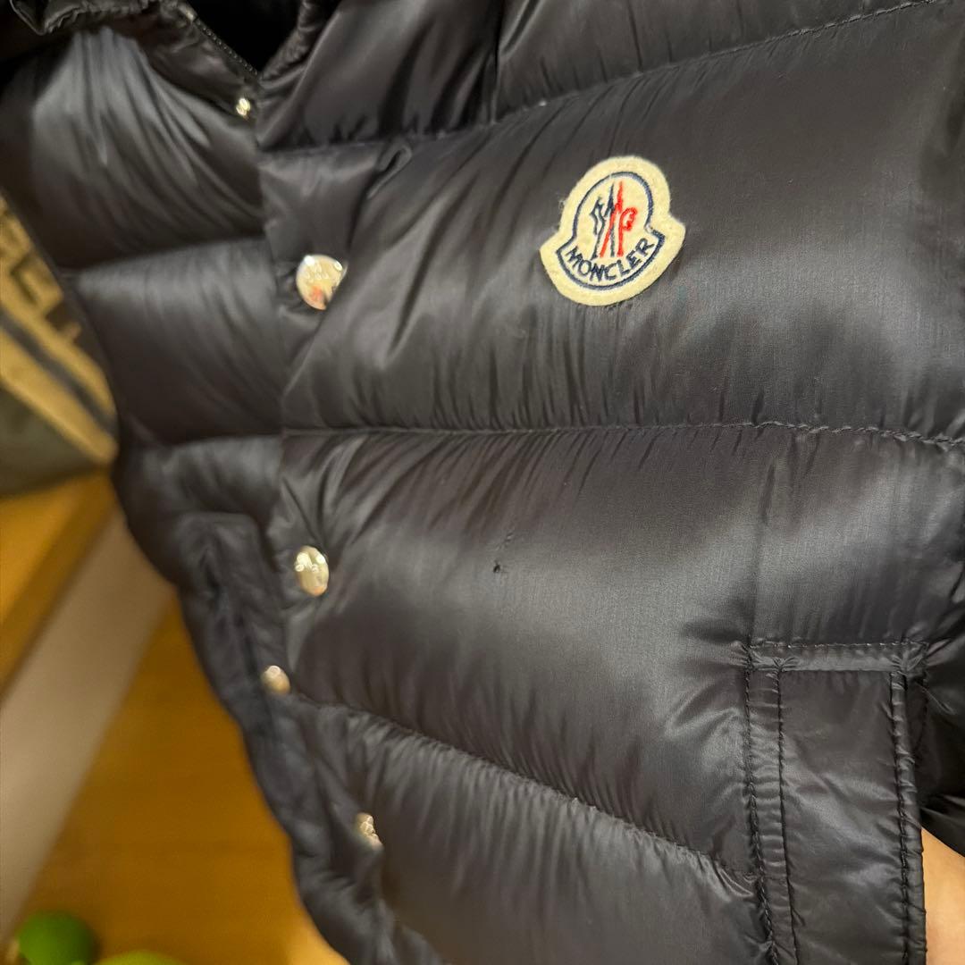 MONCLER モンクレール ダウンベスト サイズ2 ブラック 美品 ほぼ未使用