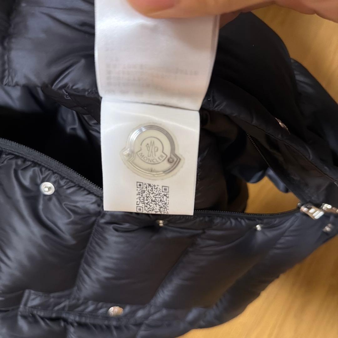 MONCLER モンクレール ダウンベスト サイズ2 ブラック 美品 ほぼ未使用