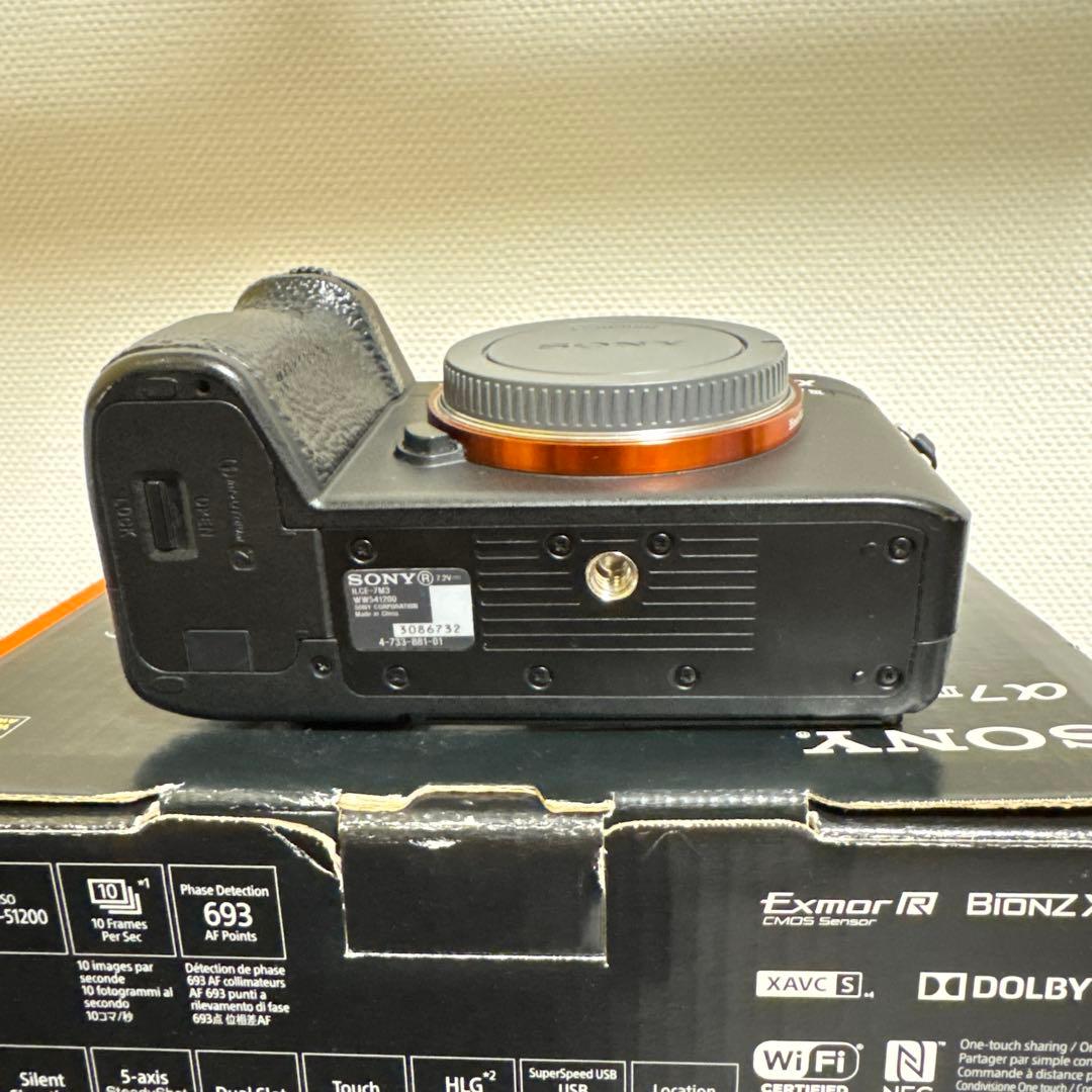 SONY α7 III ミラーレスカメラ 箱付きILCE-7M3