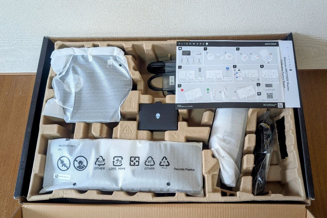 Dell AW2725DF 27インチ 有機EL ゲーミングモニター