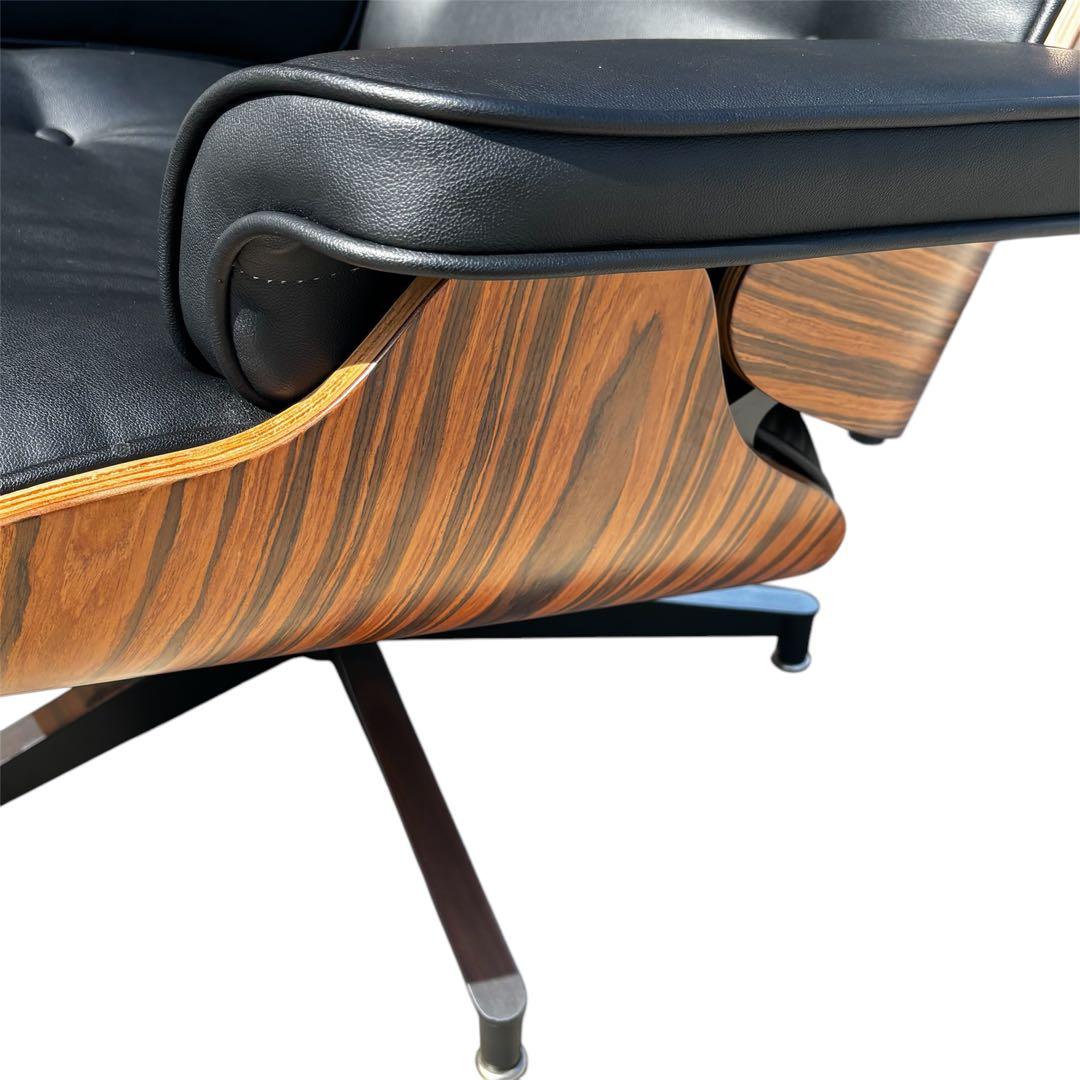 【美品✨】イームズ リプロダクト ラウンジチェア アームチェア　オットマン別売り