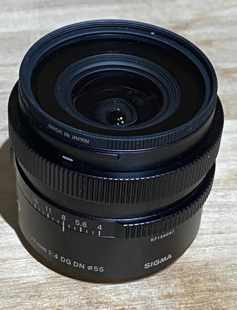 シグマ 17mm F4 DG DN Contemporary ソニーE用