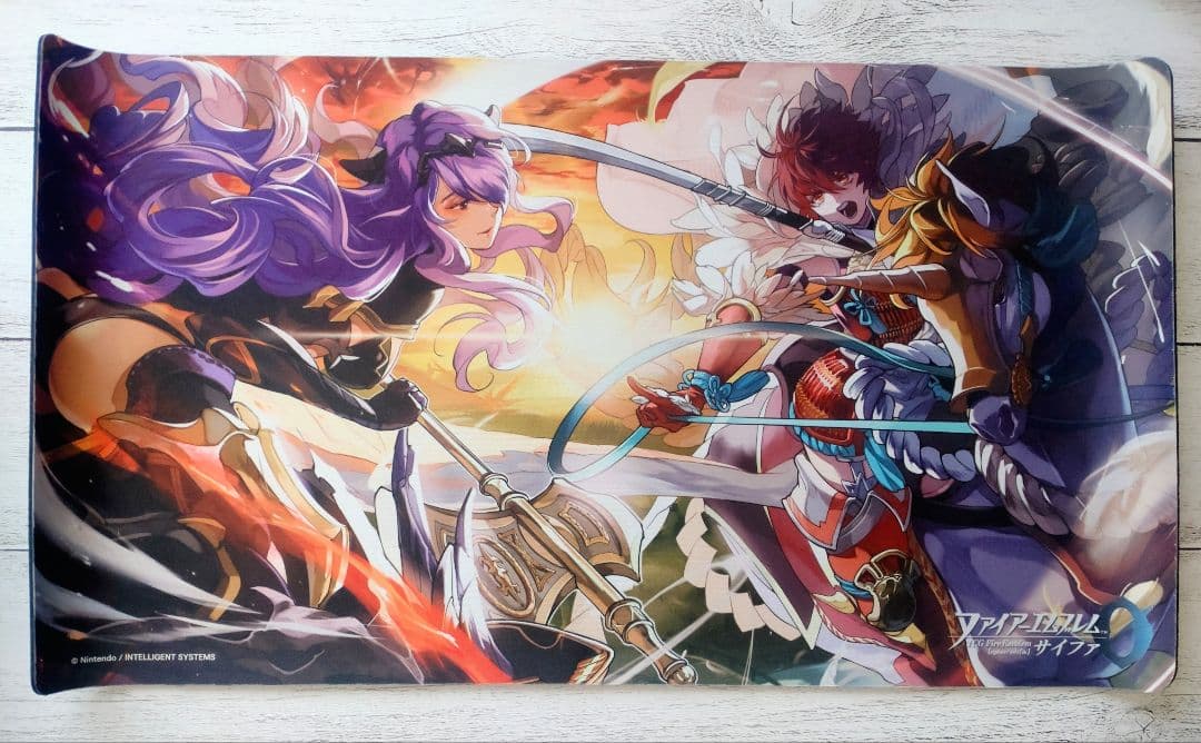 ファイアーエムブレムサイファ プレイマット カミラ＆ヒノカ if