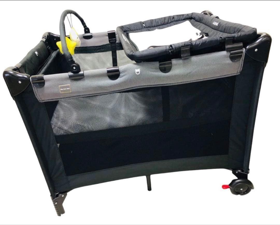 KATOJI カトージ プレイヤード ベビーベッド 廃盤【おむつ交換台付き】