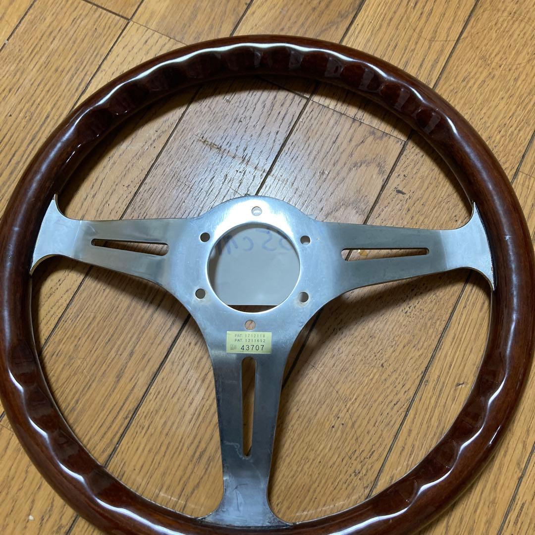 木製ステアリングホイール 35cm 37cm