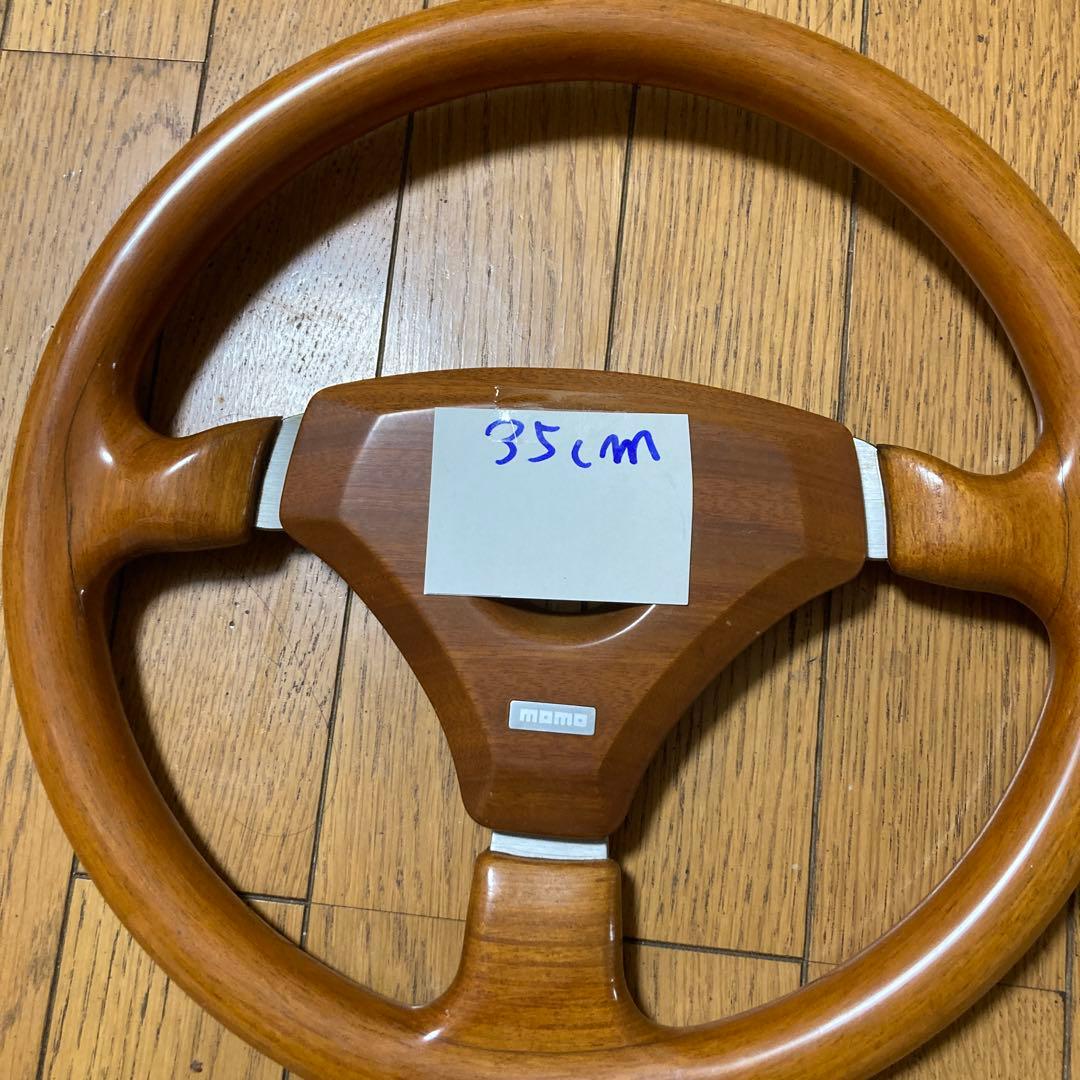 木製ステアリングホイール 35cm 37cm
