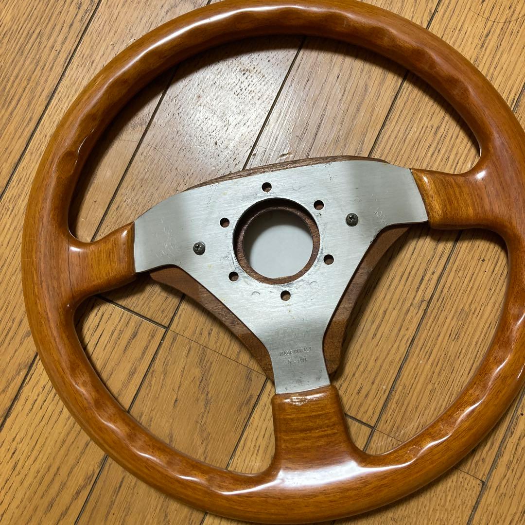 木製ステアリングホイール 35cm 37cm