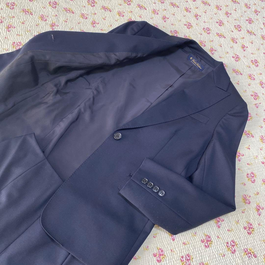 ブルックスブラザーズ ビジネススーツ 7 W62 濃紺 ストレッチ DMW