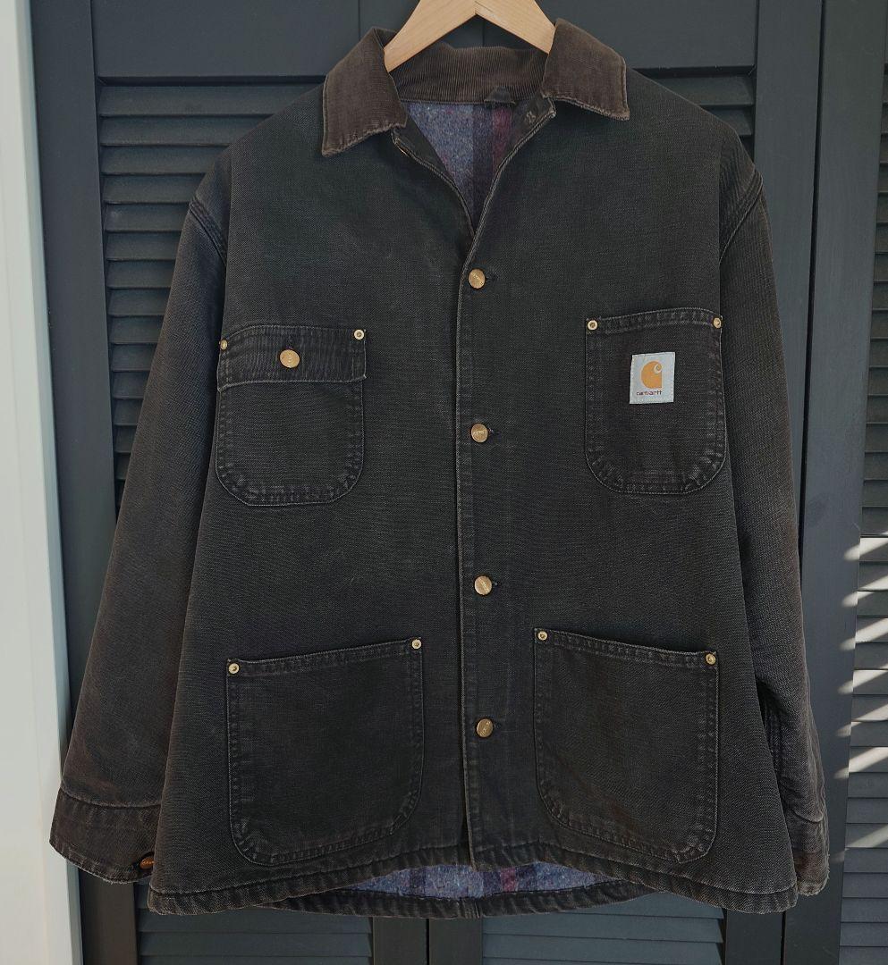 80s CARHARTT USA チョアコート カーハート デトロイトジャケット