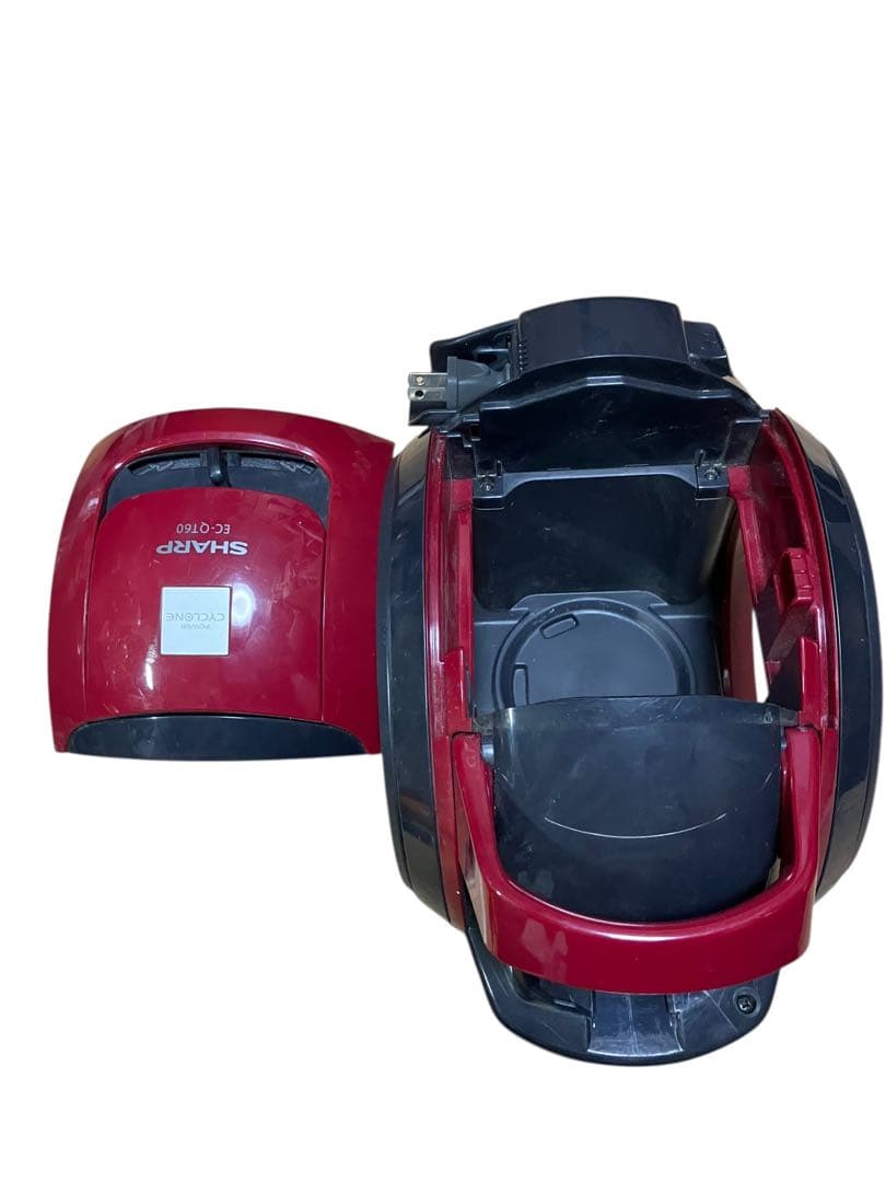 シャープ SHARP サイクロン掃除機　EC-QT60-R 16年製　保証付き