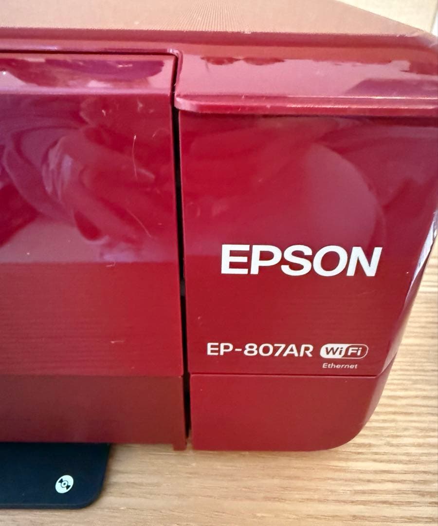 EPSON EP-807AR インクジェットプリンター 赤【ジャンク品】