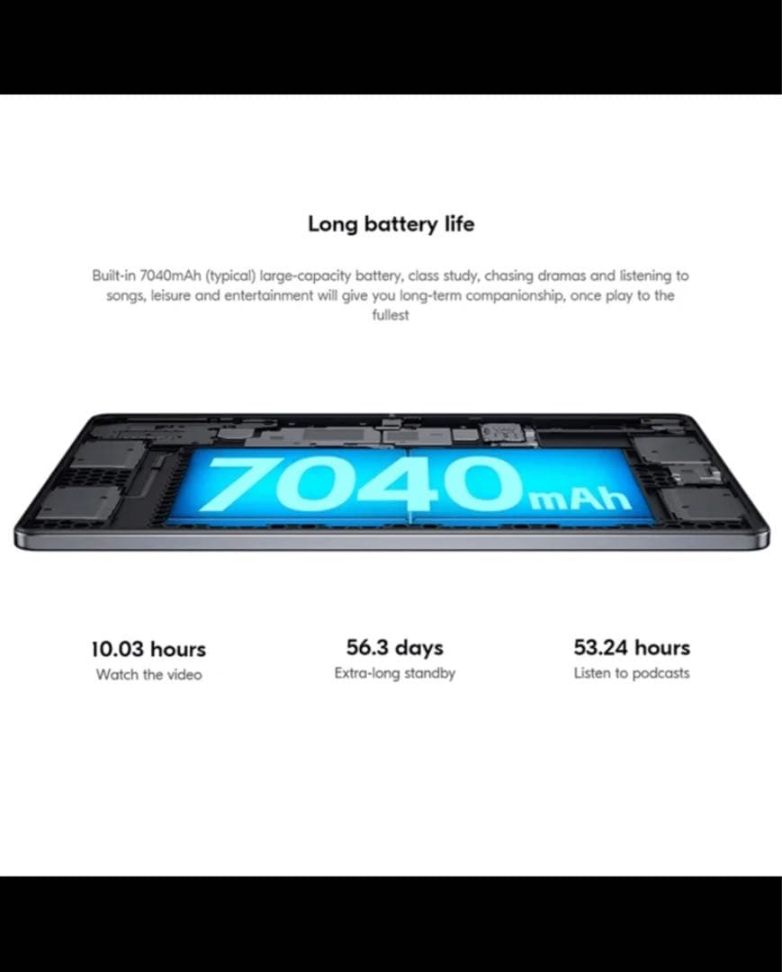 Androidタブレット本体 Lenovo Xiaoxin Pad 2024 II 8GB+128GB