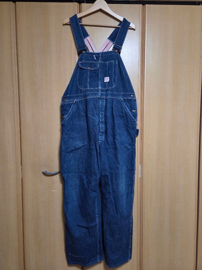 40s 50s 盾タグ BIG MAC デニムオーバーオール ヴィンテージ