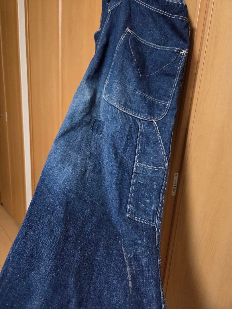 40s 50s 盾タグ BIG MAC デニムオーバーオール ヴィンテージ