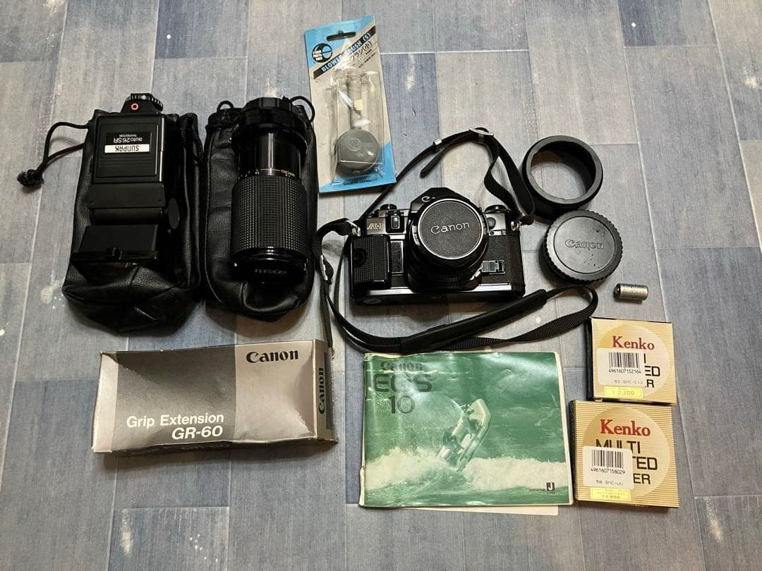 N3386 Canon A-1 フィルムカメラ 一眼レフ　ジャンク