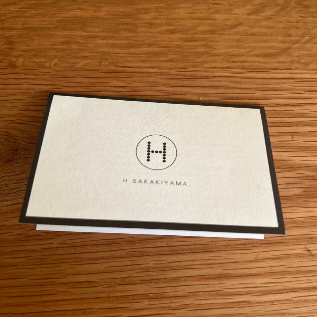 H SAKAKIYAMA 目の形状ピアス　 3rdeye