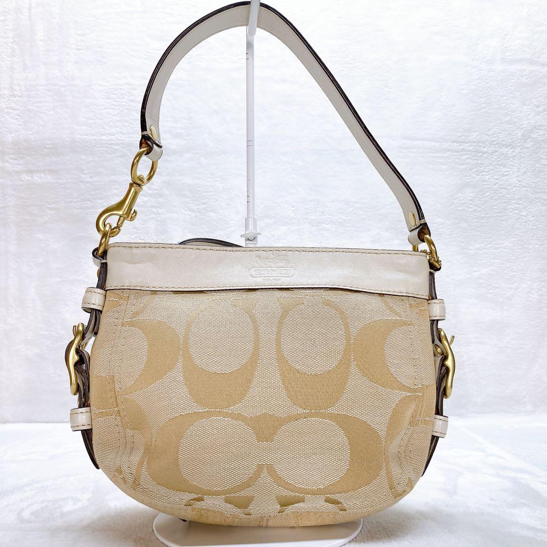 ✨美品✨COACH コーチ ゾーイ バッグ アクセサリーポーチ y2k レザー