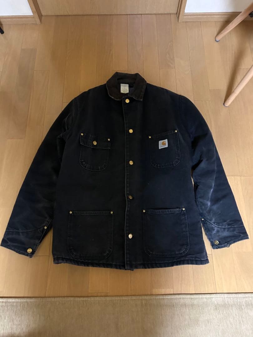 D*b様 90s 星タグ カーハート チョアコート 42 ブラック スミクロ