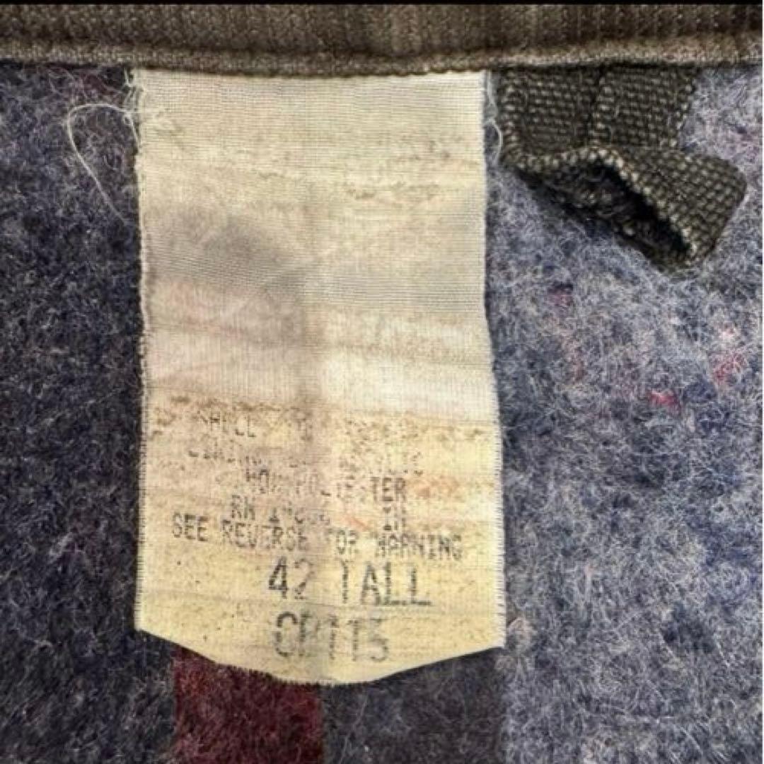 D*b様 90s 星タグ カーハート チョアコート 42 ブラック スミクロ