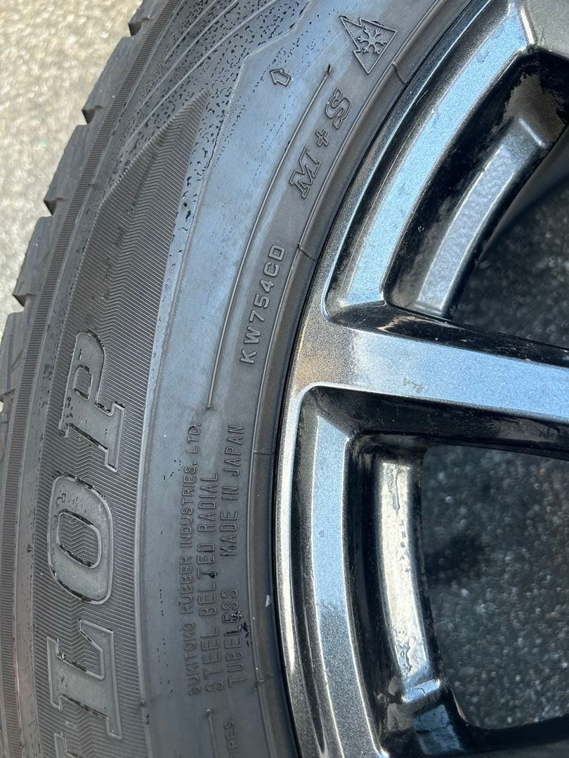 ともき！ RAV4 17インチ スタッドレスタイヤ ホイールセット