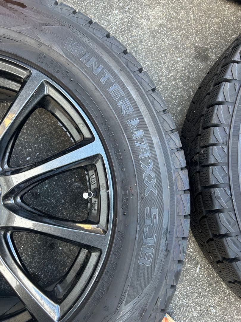 ともき！ RAV4 17インチ スタッドレスタイヤ ホイールセット