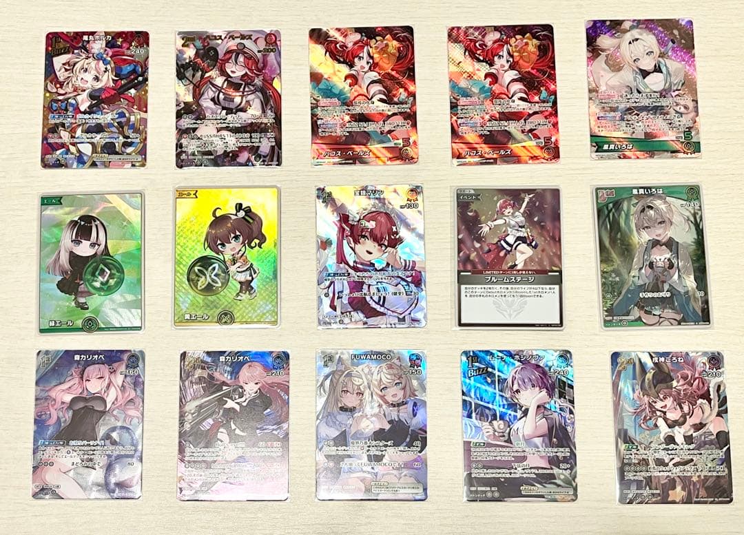 ホロライブカード　URx2／OSRx3 ／SYx2／Sx2 ／SRx6　セット