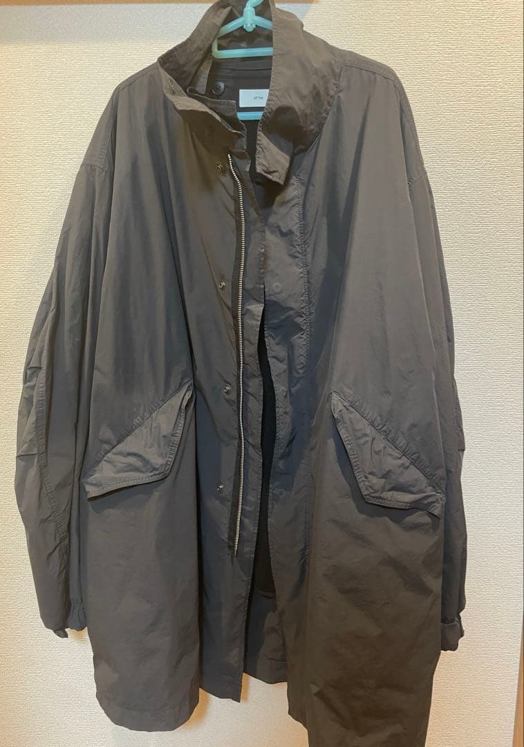 ジャケット・アウター ATON 22AW AIR VENTILE SHORT MODS COAT