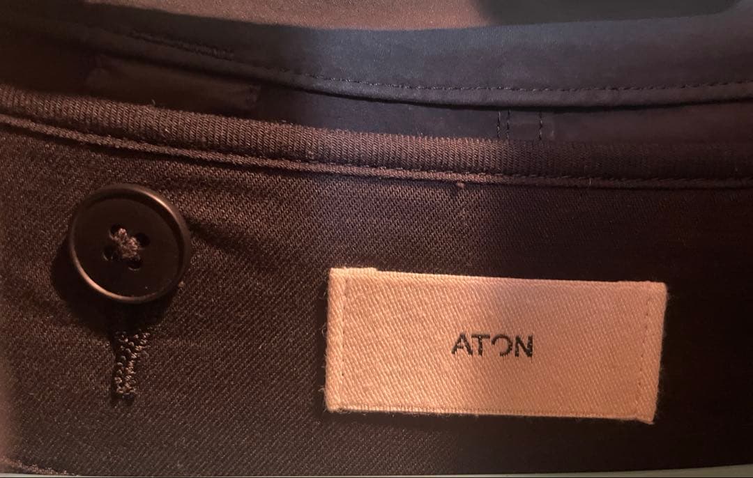 ジャケット・アウター ATON 22AW AIR VENTILE SHORT MODS COAT