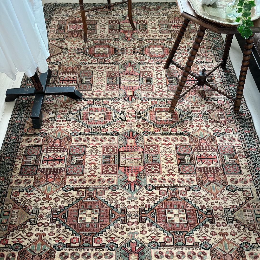 むむまま トルコ ヴィンテージラグ A8