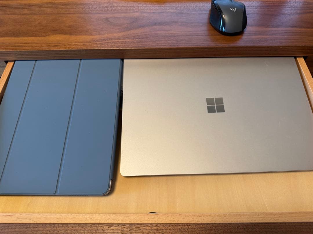 本日終了‼️MASTERWALデスク1400 ウレタン塗装トレイ付