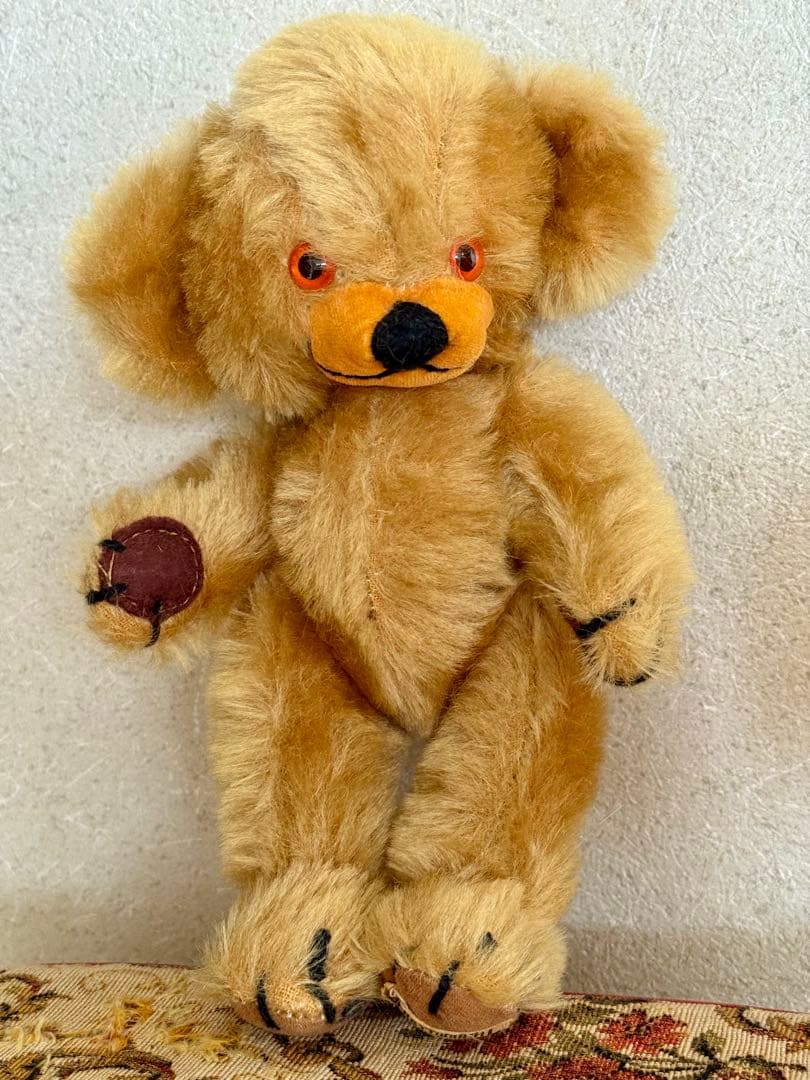 希少　イギリス　ビンテージ　チーキー　ぬいぐるみ　テディベア　メリーソート