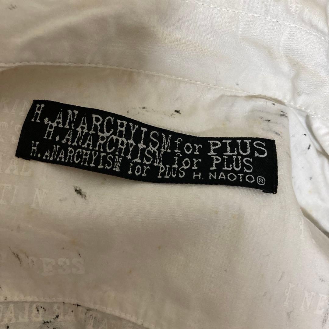 h.NAOTO H.ANARCHYISM for PLUS 綿シャツ
