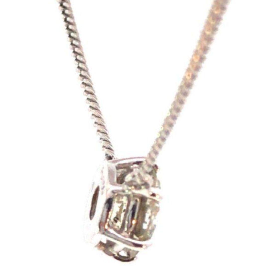 ジュエリーマキ 大粒天然ダイヤモンドネックレス 1.11ct/40.9cm