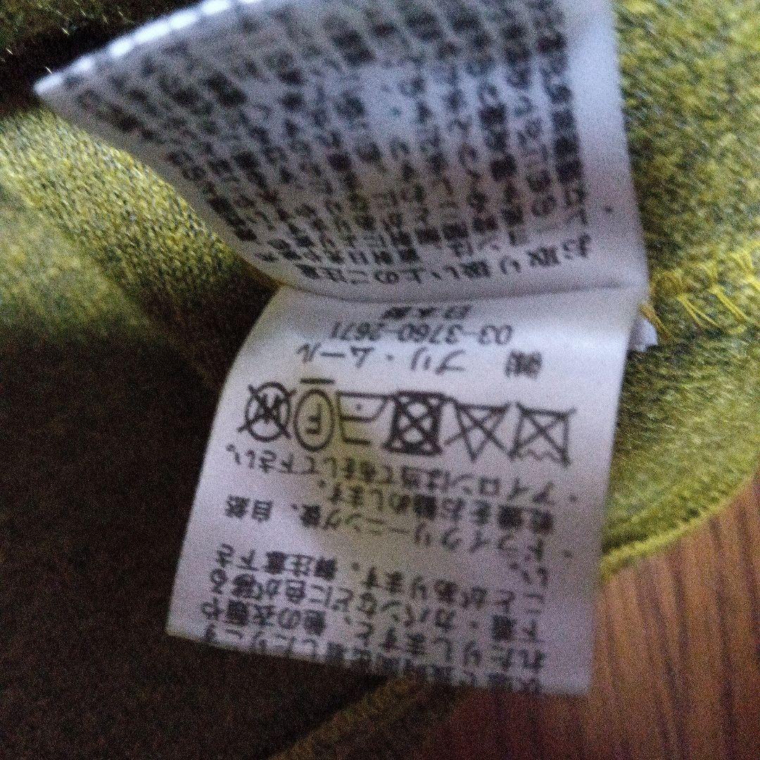 オリーブグリーン長袖カットソー