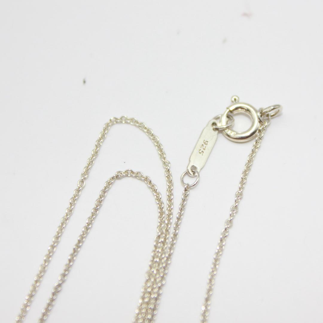 美品 Tiffany&Co. ティファニー フォールドハート ネックレス 925